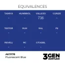 AK Interactive - Fluorescent Blue 17ml festék