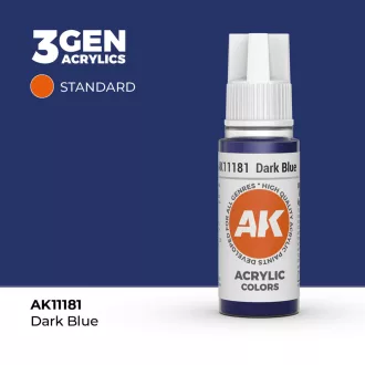 AK Interactive - Dark Blue 17ml festék