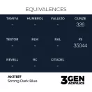 AK Interactive - Strong Dark Blue 17ml festék