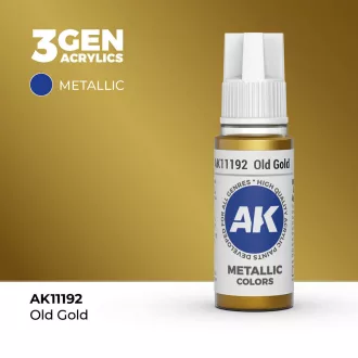 AK Interactive - Old Gold 17ml festék