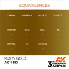 AK 3rd Generation Rusty Gold 17ml