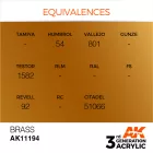 AK 3rd Generation Brass 17ml