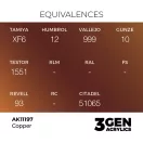 AK Interactive - Copper 17ml festék