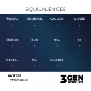 AK Interactive - Cobalt Blue 17ml festék