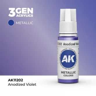 AK Interactive - Anodized Violet 17ml festék