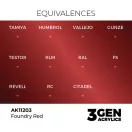 AK Interactive - Foundry Red 17ml festék