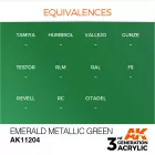 AK 3rd Generation Emerald Metallic Green 17ml