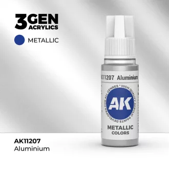 AK Interactive - Aluminium 17ml festék