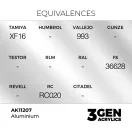 AK Interactive - Aluminium 17ml festék