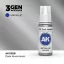 AK Interactive - Dark Aluminium 17ml festék