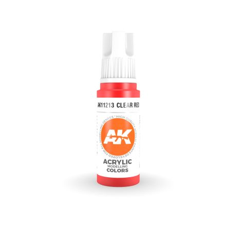 AK 3rd Generation Clear Red 17ml