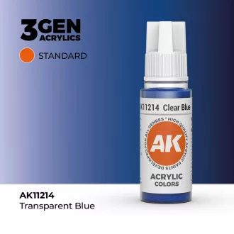 AK Interactive - Clear Blue 17ml festék