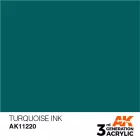 AK 3rd Generation Turquoise INK 17ml