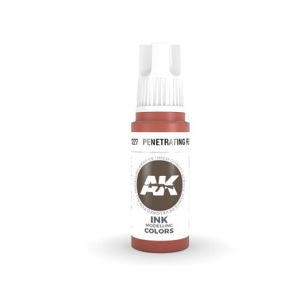 AK 3rd Generation Penetrating Red INK 17ml