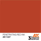 AK 3rd Generation Penetrating Red INK 17ml