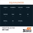 AK 3rd Generation Night Blue INK 17ml