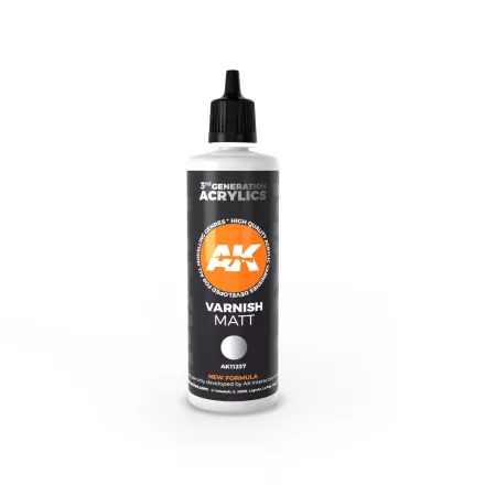 AK 3rd Generation Matt Varnish 100ml