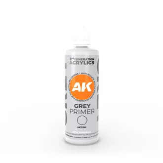 AK Interactive - Grey Primer 100 ml 3GEN alapozó