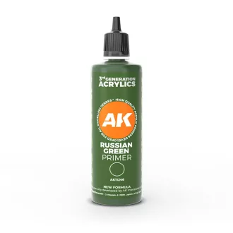   AK Interactive - Russian green surface Primer 100 ml 3GEN alapozó