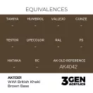 AK Interactive - WWI British Khaki Brown Base festék