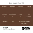 AK Interactive - WWI French Brown festék