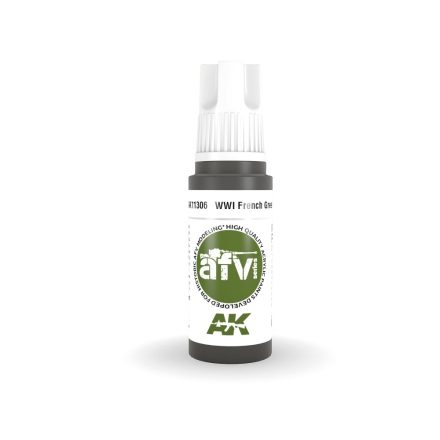 AK 3rd Generation AFV Series WWI French Green 2 17ml