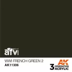 AK 3rd Generation AFV Series WWI French Green 2 17ml