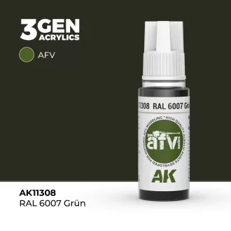 AK Interactive - RAL 6007 Grün festék