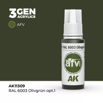AK Interactive - RAL 6003 Olivgrün opt.1 festék