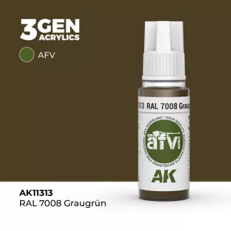 AK Interactive - RAL 7008 Graugrün festék