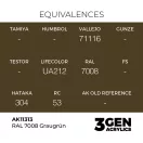AK Interactive - RAL 7008 Graugrün festék
