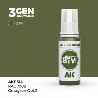 AK Interactive - RAL 7008 Graugrün Opt 2 festék