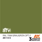 AK 3rd Generation AFV Series Ral 7008 Graugrün Opt 2 17ml