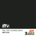 AK 3rd Generation AFV Series Ral 7021 Dunkelgrau 17ml