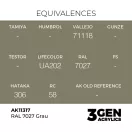 AK Interactive - RAL 7027 Grau festék