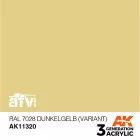 AK 3rd Generation AFV Series Ral 7028 Dunkelgelb (Variant) 17ml