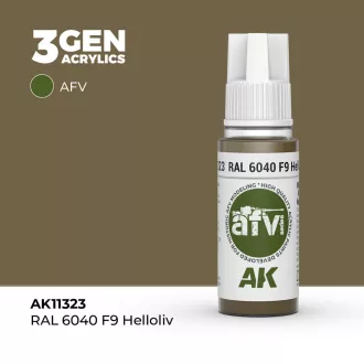 AK Interactive - RAL 6040 F9 Helloliv festék