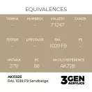 AK Interactive - RAL 1039 F9 Sandbeige festék