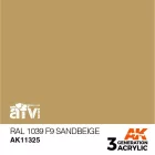 AK 3rd Generation AFV Series Ral 1039 F9 Sandbeige 17ml