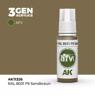 AK Interactive - RAL 8031 F9 Sandbraun festék