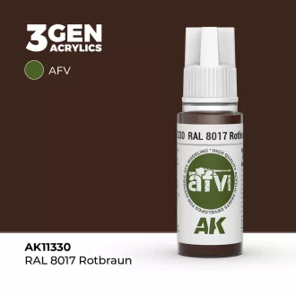 AK Interactive - RAL 8017 Rotbraun festék