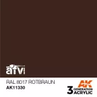AK 3rd Generation AFV Series Ral 8017 Rotbraun 17ml