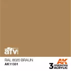 AK 3rd Generation AFV Series Ral 8020 Braun 17ml