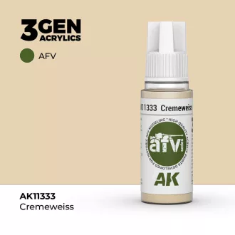 AK Interactive - Cremeweiss festék