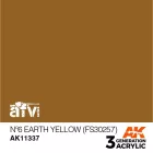 AK 3rd Generation AFV Series Nº6 Earth Yellow (Fs30257) 17ml