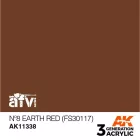 AK 3rd Generation AFV Series Nº8 Earth Red (Fs30117) 17ml