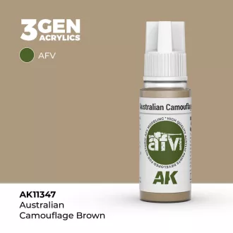 AK Interactive - Australian Camouflage Brown festék