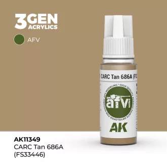AK Interactive - CARC Tan 686A (FS33446) festék