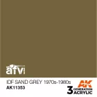 AK 3rd Generation AFV Series Idf Sand Grey 1970S-1980S 17ml