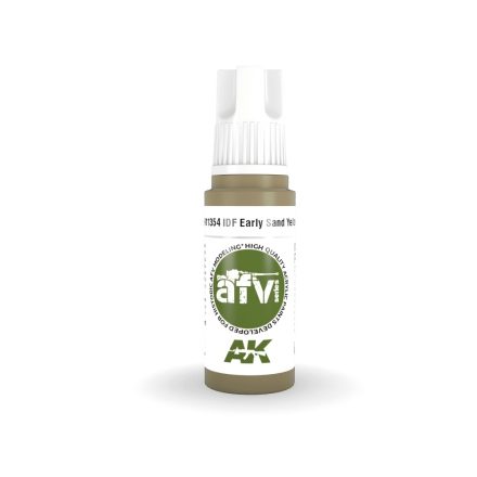 AK 3rd Generation AFV Series Idf Early Sand Yellow 17ml